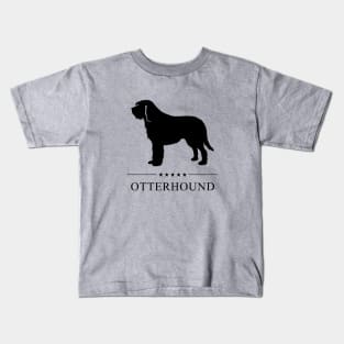 Otterhound Black Silhouette Kids T-Shirt